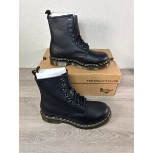 Dr. Martens 1460 Nappa Leather Women's Lace up Boots 11822002 Black Size 6- NIB